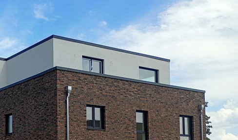 Exklusive, lichtdurchflutete Neubau-3-Zimmerwohnung mit großzügigem Balkon und Fensterflächen