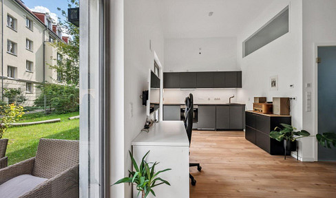 Neubau Studio-Apartment mit Garten-Terrasse in zentraler Lage in Berlin