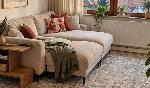 Renovated apartment with a wide view over Remshalden.