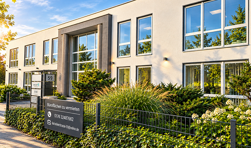 Klimatisierte Büroflächen ab 190 m² – Ihr Firmensitz in exponierter Lage mit hoher Sichtbarkeit