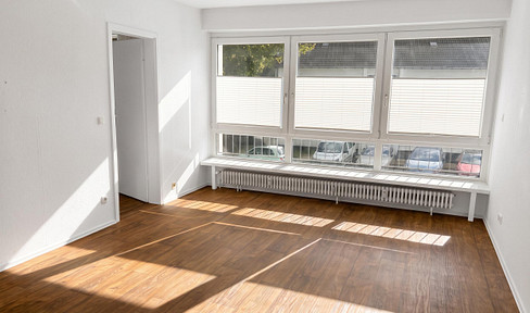 Bright, large balcony, garden.