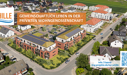 2-Zimmer-Neubau mit Westterrasse in Bennigsen – ca. 73 m² – Wohngenossenschaft Zur Schille eG