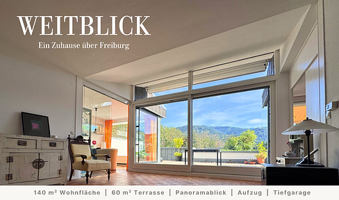 WEITBLICK Horben | ETW 5,5 Zi. | 140 m² + 60 m² Terrasse | Provisonsfrei