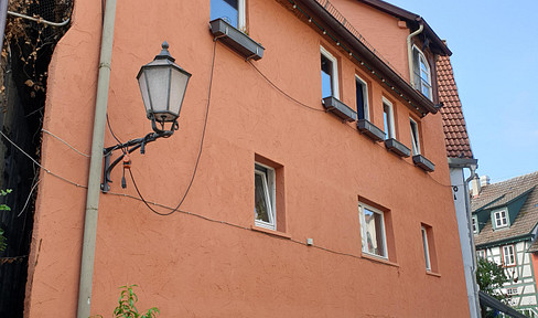 Beautiful detached single-family house in the old town. Located on a quiet side street.
