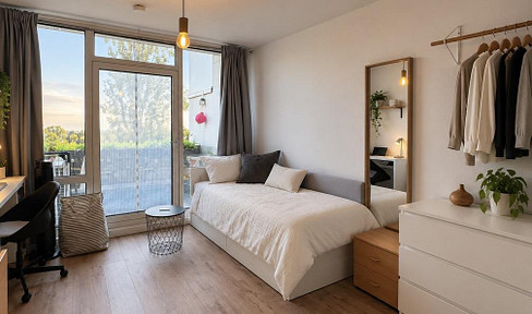 Möbliertes Apartment Frankfurt Rhein-Main | Darmstadt | Balkon | Wohnen auf Zeit
