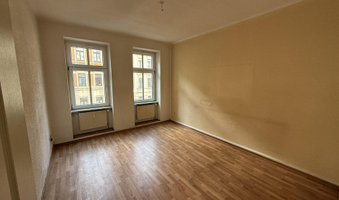 Empty apartment in need of renovation, located in Gohlis-Süd.