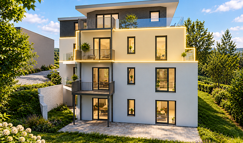 Exclusive new 4-room apartment in Marburg, located on Rotenberg – approximately 106 m² with three balconies and elevator access.