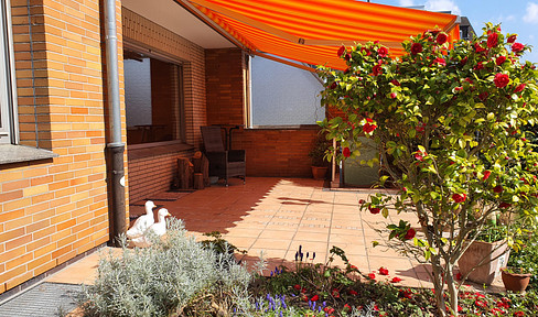 Rahm: Garden apartment with a "house within a house" feel.