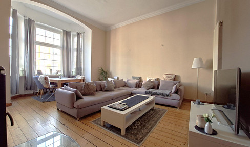 Jugendstil-Juwel 4 Zimmer mit großer Terrasse & Kaminofen in Rintelner Kernstadt