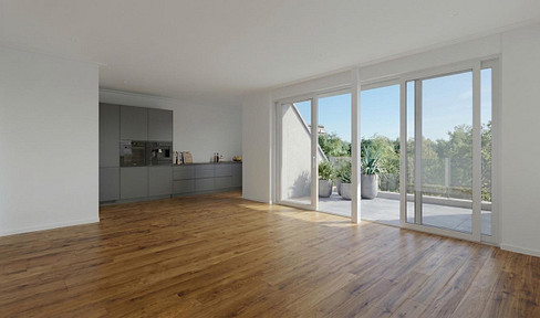 Stylish, renovated pre-war building with a private rooftop terrace – Prime location in the Kaiser district.