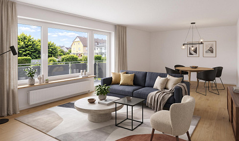 Move in immediately – bright, 3-room apartment in a desirable residential area.