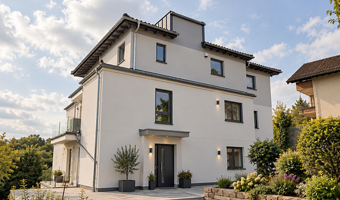 New construction in Marburg's Rotenberg district – modern apartment with balcony, elevator, and high-quality finishes.