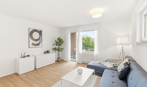 ***2-Zimmerwohnung in RT-Hohbuch - nahe FH, frisch renoviert, modern, hell, Balkon/Garten