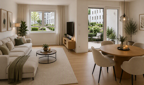 Ihr eigener Garten im Neubau – 65 m², Maintal, nahe Frankfurt