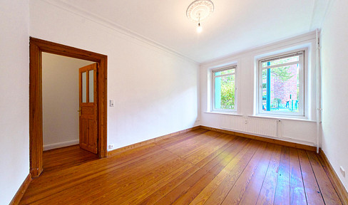 Gepflegte Altbauwohnung in Hamburg-Eimsbüttel – frisch renoviert, provisionsfrei
