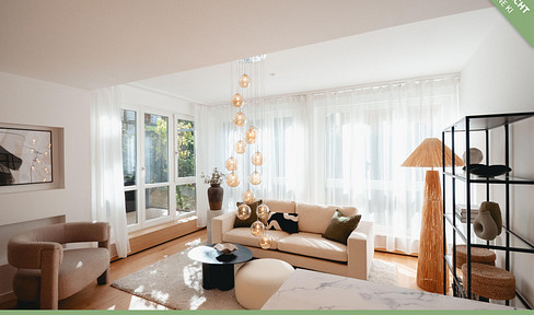 Brand new designer apartment in a prime location on the Isar River.