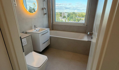 FURNISHED: 2-room apartment with a south-facing balcony and elevator in Marl-Sinsen.