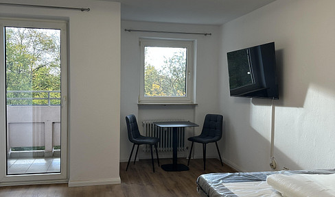 Newly renovated 1-bedroom apartment with a balcony in Fürth-Ronhof - Available for occupancy after renovation.