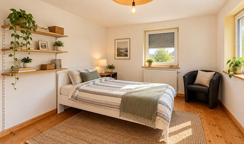 2 two-room apartments available together in Ehi-Rißtissen, near Laupheim.