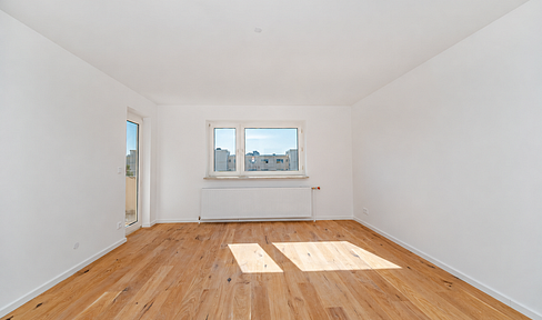Erstbezug nach Kernsanierung - 3-Zimmer-Wohnung mit Westloggia in München