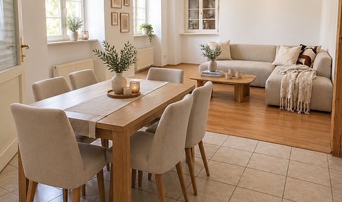 Historic cultural monument with approved residential use in Heitersheim.