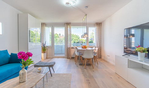 Moderne 3-Zimmer-Wohnung mit WestBalkon und Aufzug