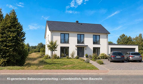 Spacious building plot of 930 m² in a central village location.