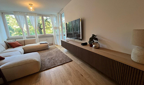 Stilvoll möblierte 2-Zimmer-Wohnung in Eppendorf | Balkon & Blick ins Grüne