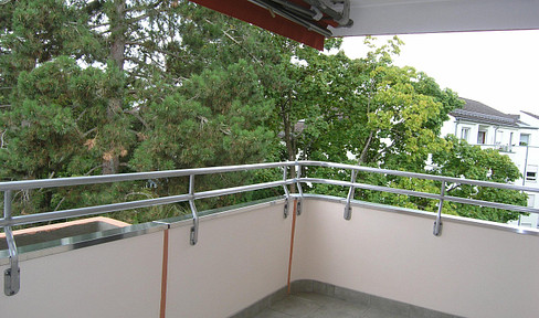Completely renovated 3.5-room apartment with 2 balconies.