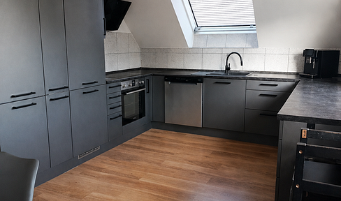 Well-maintained maisonette apartment in Dieburg.