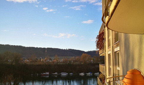 Direkt am Rhein: Traumhafte 3,5Zi Whg in Rheinfelden