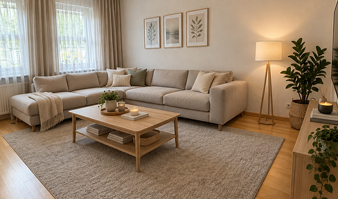 No commission – 3-room apartment in a historic building for rent, centrally located in Neckarsulm.