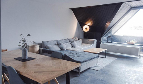Über den Dächern von Kamen: 3-Zimmer-Wohnung mit Balkon, hochwertiger Einbauküche & Klimaanlage