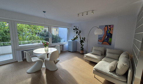 Newly renovated, comfortable apartment in a prestigious residential area – close to the University, Telekom, the Rhine River, and the city center.
