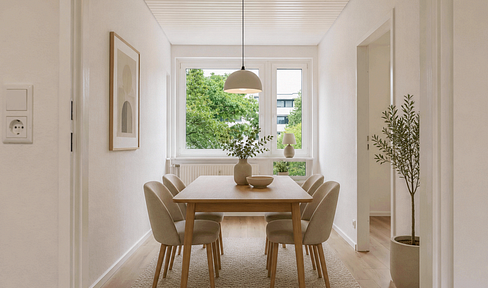 Newly renovated 3-room apartment in a well-maintained residential complex - no agency fees!