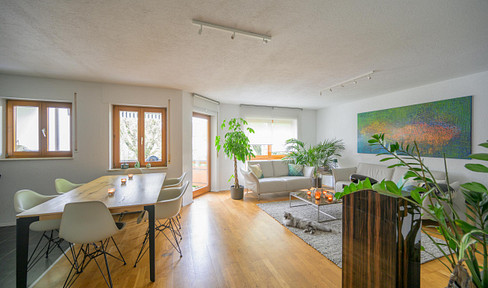 4 Zimmer Wohnung, inkl. Tiefgarage in Herten (Baden), ruhige grüne Lage