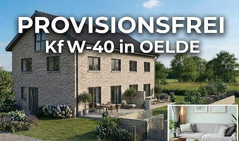 KfW-40 Neubau-Doppelhaushälfte in Oelde mit ca. 147 m² Wohnfläche, PV-Anlage, Speicher & Garten