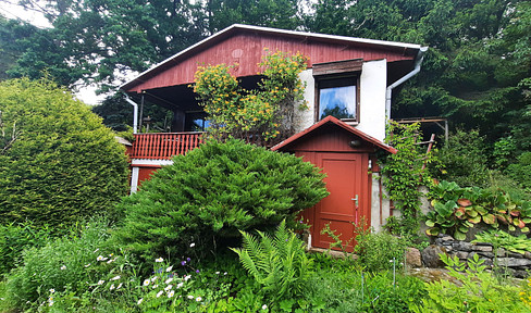 idyllisches Wochenendhaus im Wald