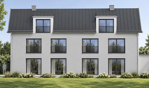 Planned new detached house in Pullach.