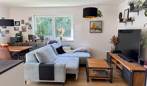 Langenbach | New construction with 3 rooms, featuring a large private garden and terrace.