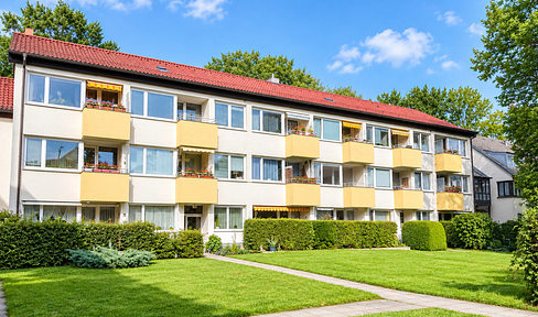 Sonnige und ruhig gelegene Zwei-Zimmerwohnung mit Balkon