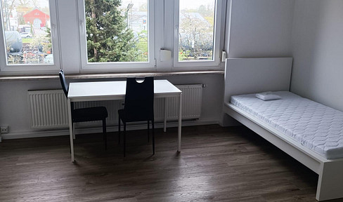 Furnished one-bedroom apartment for rent.