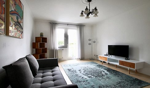 Beautiful 2-room apartment with a balcony, located in a very central area.