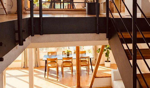 Stilvolle Wohnung in Stuttgart - Wohnen auf zwei Etagen