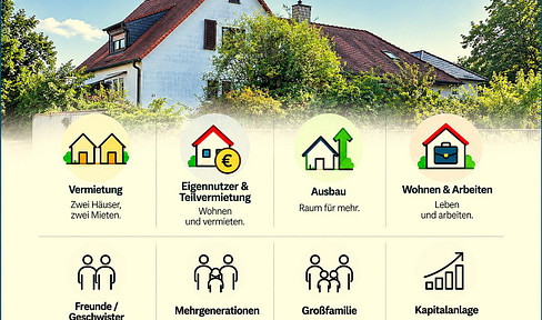 A property – two houses – many possibilities… AND NO COMMISSION!