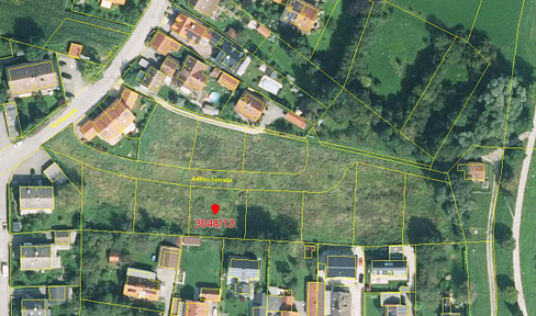 Baugrundstück in Weilheim i.OB. - EFH/DHH möglich - 594 m²