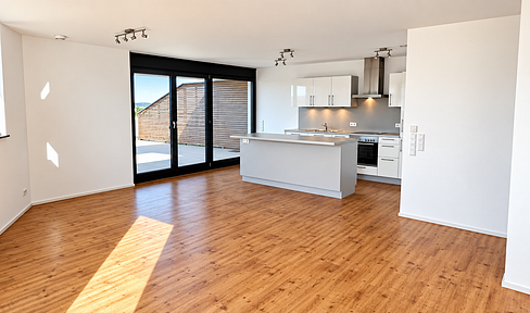 Über den Dächern von Böblingen – moderne 3-Zimmer-Wohnung mit großer Terrasse & TG