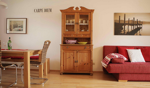 Ferienwohnung „Carpe Diem“ am Walchensee: Top-Rendite, Seezugang & Hallenbad, komplett möbliert