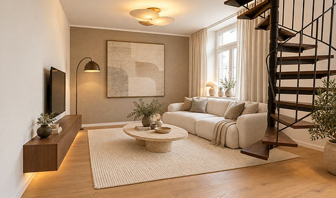 Provisionsfrei! TOP 2,5-Zimmer-Maisonette Wuppertal Barmen