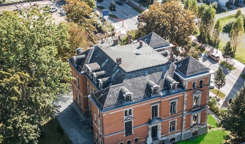 Grand, late 19th-century industrialist's villa – approximately 1,232 m² – renovated in 2024 – €60,000 annual income.